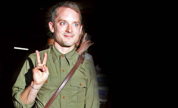 Elijah Wood arrives in Mumbai (Photo: PTI) Elijah Wood arrives in Mumbai (Photo: PTI)